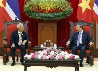 Tổng Bí thư, Chủ tịch nước Tô Lâm tiếp Chủ tịch Quốc hội kiêm Chủ tịch Hạ viện Vương quốc Thái Lan