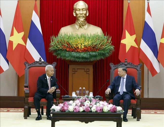 Tổng Bí thư, Chủ tịch nước Tô Lâm tiếp Chủ tịch Quốc hội kiêm Chủ tịch Hạ viện Vương quốc Thái Lan Tổng Bí thư, Chủ tịch nước Tô Lâm tiếp Chủ tịch Quốc hội kiêm Chủ tịch Hạ viện Vương quốc Thái Lan