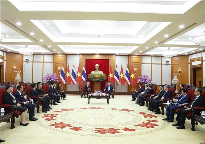 Tổng Bí thư, Chủ tịch nước Tô Lâm tiếp Chủ tịch Quốc hội kiêm Chủ tịch Hạ viện Vương quốc Thái Lan Tổng Bí thư, Chủ tịch nước Tô Lâm tiếp Chủ tịch Quốc hội kiêm Chủ tịch Hạ viện Vương quốc Thái Lan