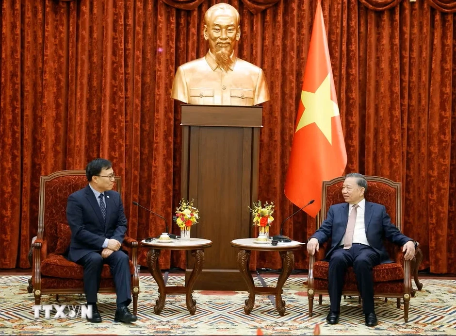 Tổng Bí thư, Chủ tịch nước Tô Lâm tiếp Đại sứ Hàn Quốc tại Việt Nam Tổng Bí thư, Chủ tịch nước Tô Lâm tiếp Đại sứ Hàn Quốc tại Việt Nam