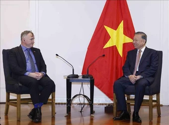 Tổng Bí thư, Chủ tịch nước Tô Lâm tiếp Giám đốc điều hành EQ Resources Limited