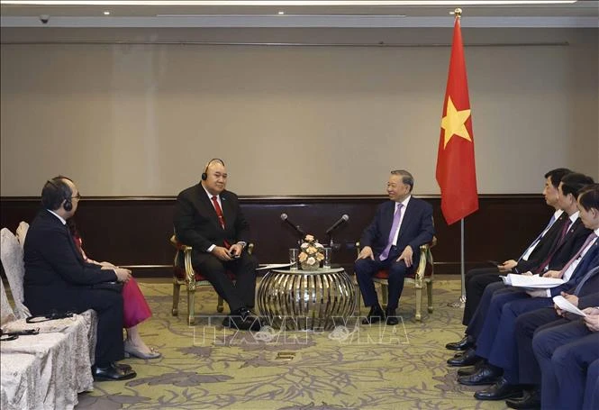 Tổng Bí thư, Chủ tịch nước Tô Lâm tiếp Giám đốc khu vực Tây Thái Bình Dương của WHO Tổng Bí thư, Chủ tịch nước Tô Lâm tiếp Giám đốc khu vực Tây Thái Bình Dương của WHO