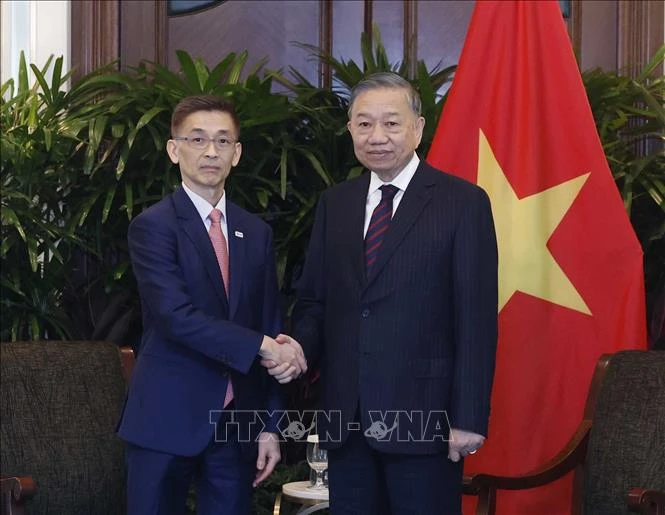 Tổng Bí thư, Chủ tịch nước Tô Lâm tiếp lãnh đạo các doanh nghiệp và tổ chức tài chính lớn của Singapore Tổng Bí thư, Chủ tịch nước Tô Lâm tiếp lãnh đạo các doanh nghiệp và tổ chức tài chính lớn của Singapore