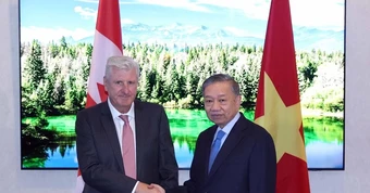 Tổng Bí thư, Chủ tịch nước Tô Lâm tiếp một số doanh nghiệp, tập đoàn tại Canada