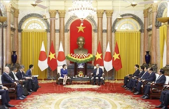 Tổng Bí thư, Chủ tịch nước Tô Lâm tiếp Thủ tướng Nhật Bản