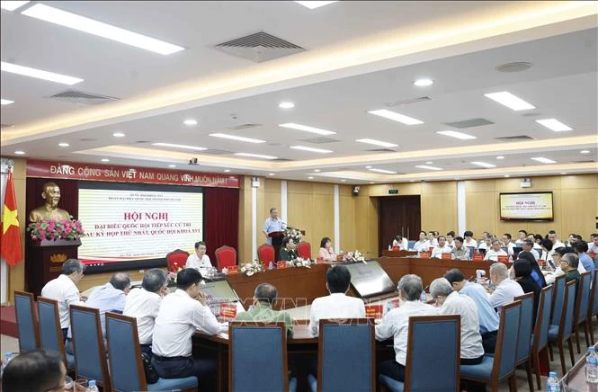 Tổng Bí thư, Chủ tịch nước Tô Lâm tiếp xúc cử tri thành phố Hà Nội