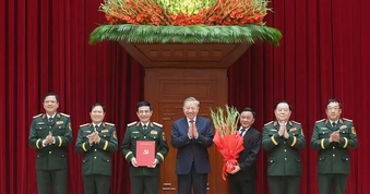 Tổng Bí thư, Chủ tịch nước Tô Lâm trao các quyết định về công tác cán bộ