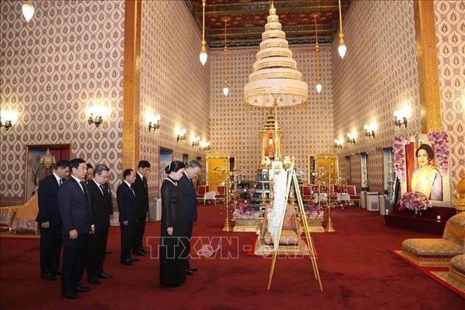 Tổng Bí thư, Chủ tịch nước Tô Lâm và Phu nhân hội kiến Nhà Vua Thái Lan và Hoàng hậu Tổng Bí thư, Chủ tịch nước Tô Lâm và Phu nhân hội kiến Nhà Vua Thái Lan và Hoàng hậu