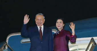 Tổng Bí thư, Chủ tịch nước Tô Lâm và phu nhân lên đường thăm Trung Quốc