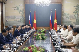 Tổng Bí thư, Chủ tịch nước Tô Lâm và Tổng thống Philippines hội đàm