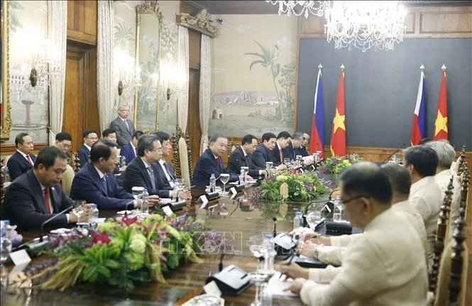 Tổng Bí thư, Chủ tịch nước Tô Lâm và Tổng thống Philippines hội đàm Tổng Bí thư, Chủ tịch nước Tô Lâm và Tổng thống Philippines hội đàm