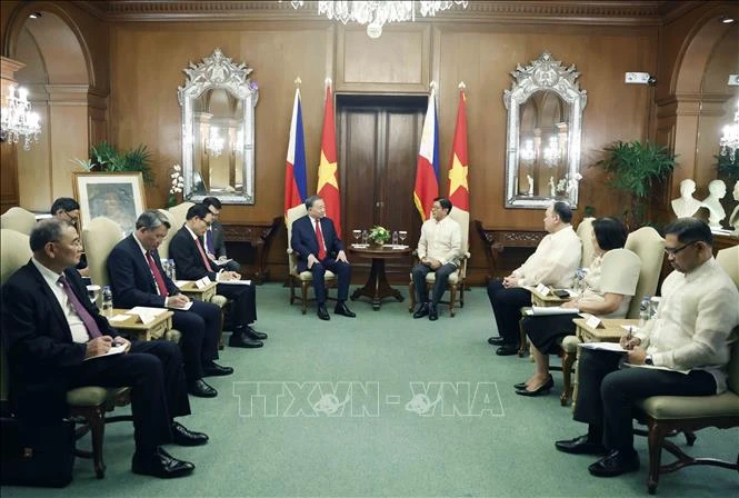 Tổng Bí thư, Chủ tịch nước Tô Lâm và Tổng thống Philippines hội đàm Tổng Bí thư, Chủ tịch nước Tô Lâm và Tổng thống Philippines hội đàm