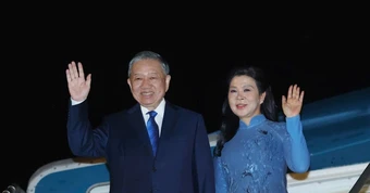 Tổng Bí thư, Chủ tịch nước và phu nhân lên đường thăm Đan Mạch, EU và Bỉ