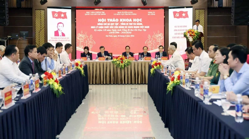 Tổng Bí thư Hà Huy Tập là ngọn đuốc lý luận của Cách mạng Việt Nam