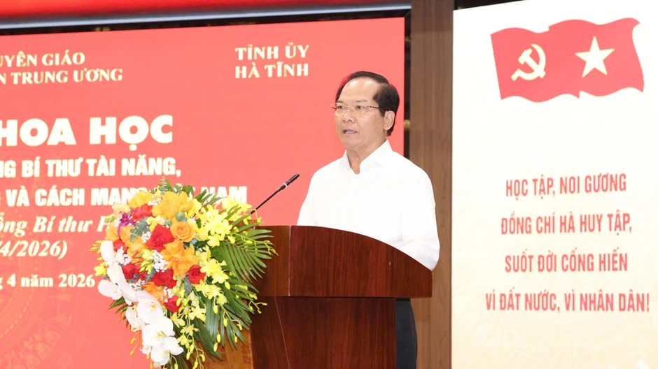 Tổng Bí thư Hà Huy Tập - nhà lãnh đạo tài năng, nhà lý luận xuất sắc của Đảng Tổng Bí thư Hà Huy Tập - nhà lãnh đạo tài năng, nhà lý luận xuất sắc của Đảng