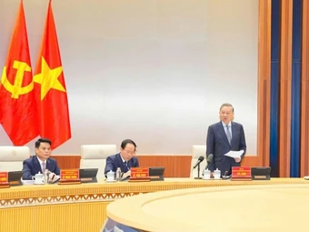 Tổng Bí thư Tô Lâm: Hải Phòng phải trở thành một đô thị biển xanh, thông minh, đáng sống