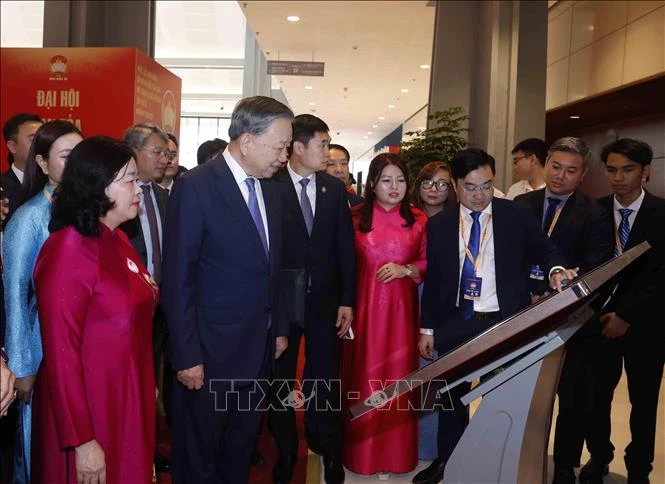 Tổng Bí thư Tô Lâm tham dự Lễ Khai mạc trọng thể Đại hội đại biểu Mặt trận Tổ quốc Việt Nam lần thứ XI Tổng Bí thư Tô Lâm tham dự Lễ Khai mạc trọng thể Đại hội đại biểu Mặt trận Tổ quốc Việt Nam lần thứ XI