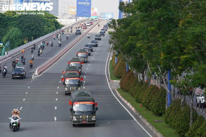 Tổng duyệt lễ truy điệu hài cốt liệt sĩ được tìm thấy tại CV Lê Thị Riêng Tổng duyệt lễ truy điệu hài cốt liệt sĩ được tìm thấy tại CV Lê Thị Riêng