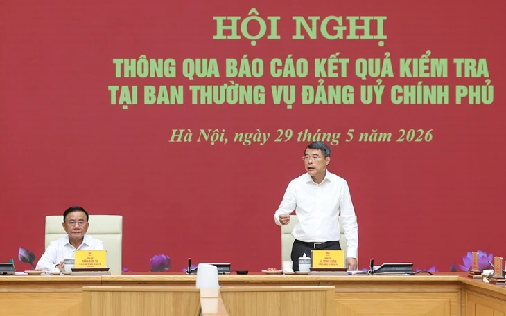 Tổng Thanh tra Chính phủ Nguyễn Quốc Đoàn làm Chủ nhiệm Ủy ban Kiểm tra Đảng ủy Chính phủ Tổng Thanh tra Chính phủ Nguyễn Quốc Đoàn làm Chủ nhiệm Ủy ban Kiểm tra Đảng ủy Chính phủ