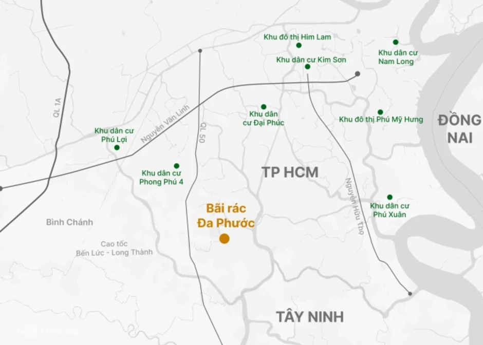 TP HCM đề nghị nâng công suất chôn lấp bãi rác Đa Phước lên gấp đôi TP HCM đề nghị nâng công suất chôn lấp bãi rác Đa Phước lên gấp đôi