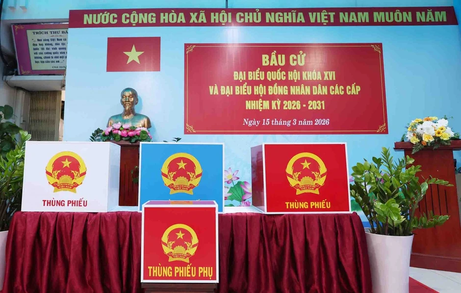 TP. Hồ Chí Minh: Cử tri phường Tân Định nô nức đi bầu cử TP. Hồ Chí Minh: Cử tri phường Tân Định nô nức đi bầu cử