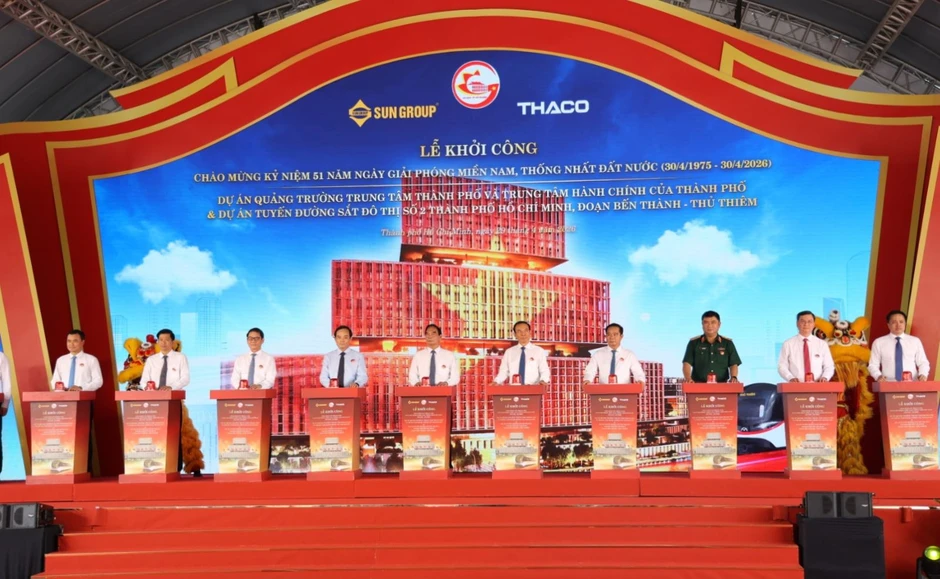 TP Hồ Chí Minh khởi công loạt dự án trọng điểm có quy mô lớn TP Hồ Chí Minh khởi công loạt dự án trọng điểm có quy mô lớn