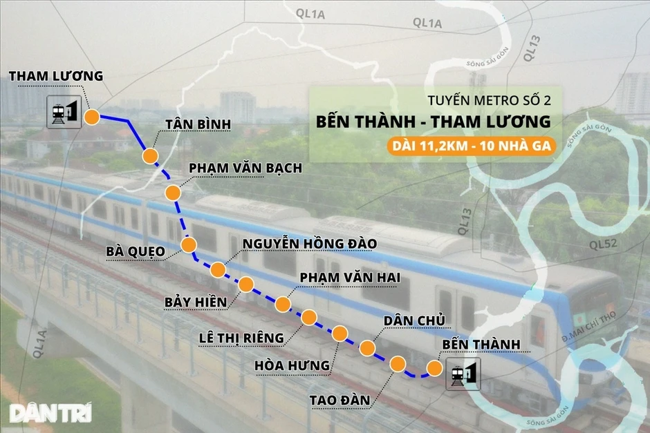 TPHCM đồng loạt thi công các nhà ga tuyến Metro số 2 vào tháng 8 TPHCM đồng loạt thi công các nhà ga tuyến Metro số 2 vào tháng 8