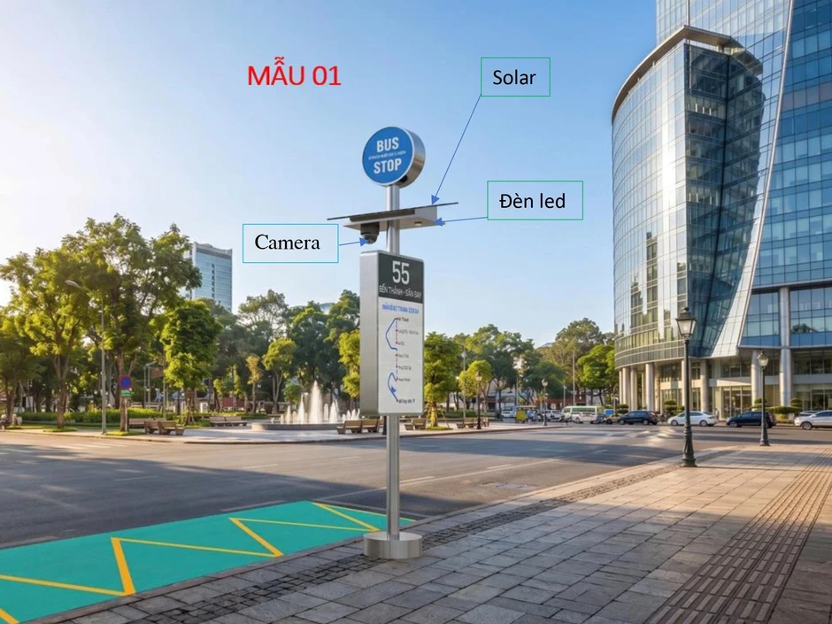 TPHCM lấy ý kiến người dân về mẫu trạm xe buýt mới