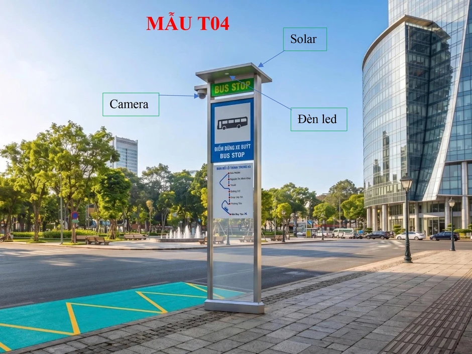 TPHCM lấy ý kiến người dân về mẫu trạm xe buýt mới