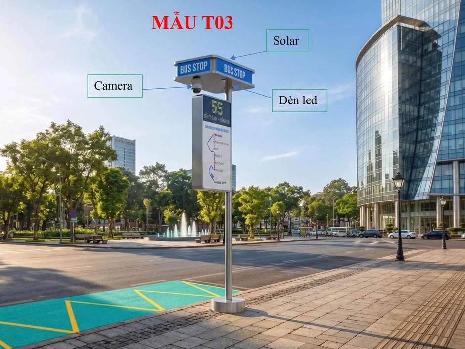 TPHCM lấy ý kiến người dân về mẫu trạm xe buýt mới