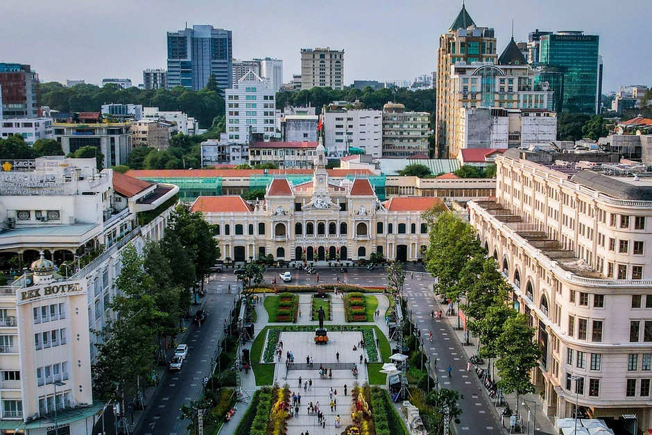 TP.HCM: Ngắm dải non sông và khoảnh khắc 'vàng' lịch sử tại phố đi bộ Nguyễn Huệ TP.HCM: Ngắm dải non sông và khoảnh khắc 'vàng' lịch sử tại phố đi bộ Nguyễn Huệ