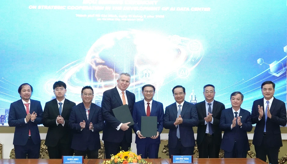 TP.HCM sắp khởi công trung tâm dữ liệu AI hơn 2 tỉ USD TP.HCM sắp khởi công trung tâm dữ liệu AI hơn 2 tỉ USD