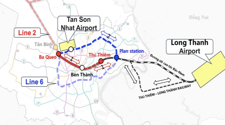 TP.HCM tăng tốc thủ tục làm metro số 6 đoạn sân bay Tân Sơn Nhất - Phú Hữu TP.HCM tăng tốc thủ tục làm metro số 6 đoạn sân bay Tân Sơn Nhất - Phú Hữu