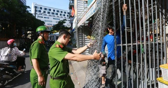 TP.HCM thí điểm phần mềm quản lý sử dụng tạm lòng đường, vỉa hè