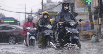 TPHCM và Nam Bộ đón đợt mưa tăng cường