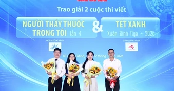 TRAO GIẢI CUỘC THI VIẾT “TẾT XANH” 2026: Lan tỏa lối sống xanh, bền vững