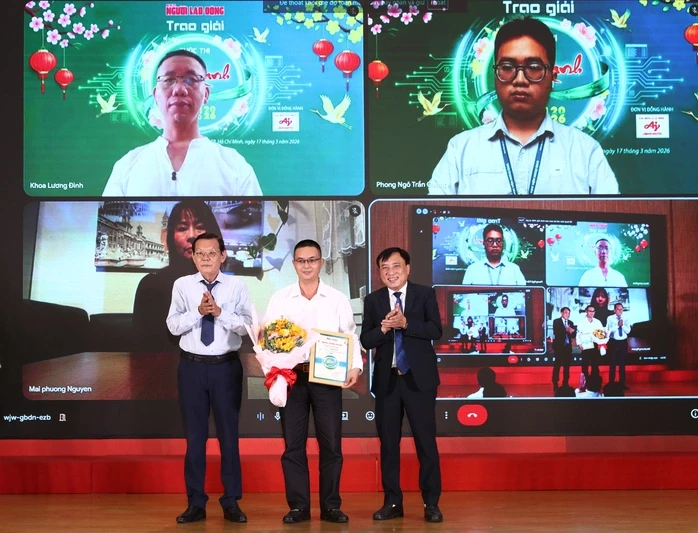 TRAO GIẢI CUỘC THI VIẾT “TẾT XANH” 2026: Lan tỏa lối sống xanh, bền vững TRAO GIẢI CUỘC THI VIẾT “TẾT XANH” 2026: Lan tỏa lối sống xanh, bền vững
