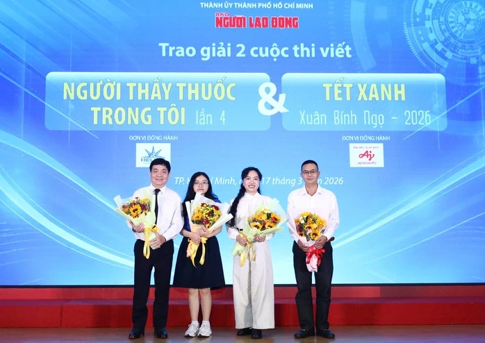 TRAO GIẢI CUỘC THI VIẾT “TẾT XANH” 2026: Lan tỏa lối sống xanh, bền vững TRAO GIẢI CUỘC THI VIẾT “TẾT XANH” 2026: Lan tỏa lối sống xanh, bền vững