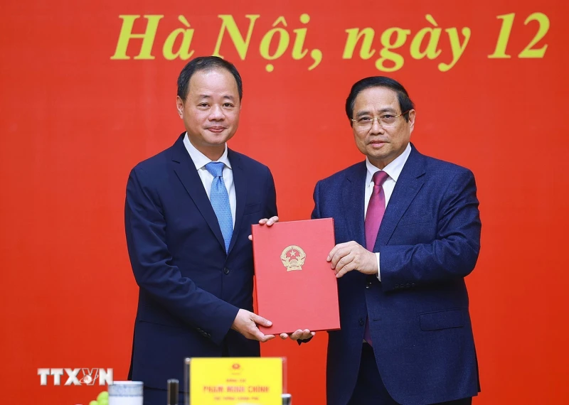 Trao quyết định bổ nhiệm Chủ tịch Viện Hàn lâm Khoa học và Công nghệ Việt Nam Trao quyết định bổ nhiệm Chủ tịch Viện Hàn lâm Khoa học và Công nghệ Việt Nam
