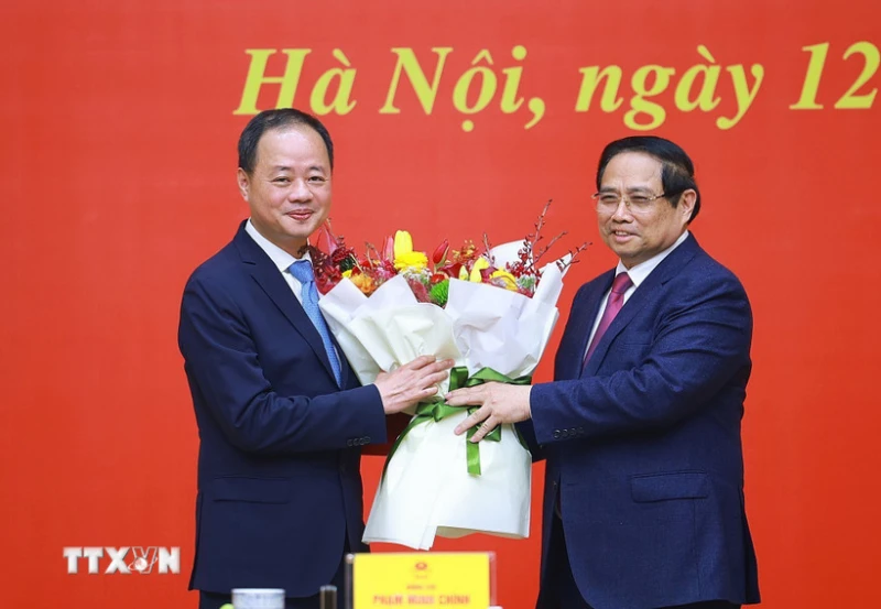 Trao quyết định bổ nhiệm Chủ tịch Viện Hàn lâm Khoa học và Công nghệ Việt Nam Trao quyết định bổ nhiệm Chủ tịch Viện Hàn lâm Khoa học và Công nghệ Việt Nam