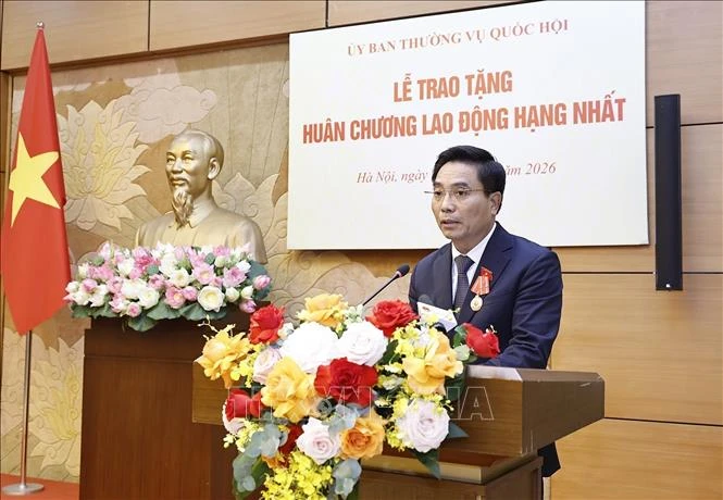 Trao tặng Huân chương Lao động hạng Nhất cho Phó Chủ tịch Quốc hội Nguyễn Doãn Anh Trao tặng Huân chương Lao động hạng Nhất cho Phó Chủ tịch Quốc hội Nguyễn Doãn Anh