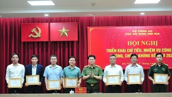 Triển khai Bộ chỉ tiêu nhiệm vụ công tác phòng, chống khủng bố năm 2026