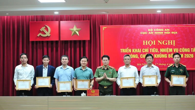 Triển khai Bộ chỉ tiêu nhiệm vụ công tác phòng, chống khủng bố năm 2026 Triển khai Bộ chỉ tiêu nhiệm vụ công tác phòng, chống khủng bố năm 2026