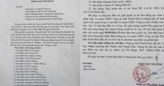 Triệt phá đường dây sản xuất, buôn bán 22 loại thực phẩm chức năng giả