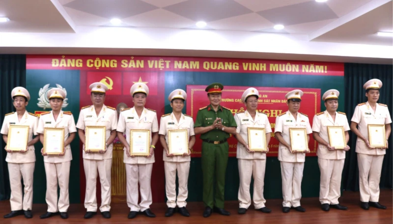 Trung tá Đặng Xuân Cường – người cán bộ tham mưu tận tụy với công việc