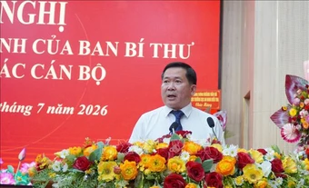 Trung tướng Đinh Văn Nơi giữ chức Bí thư Đảng ủy Đặc khu Phú Quốc