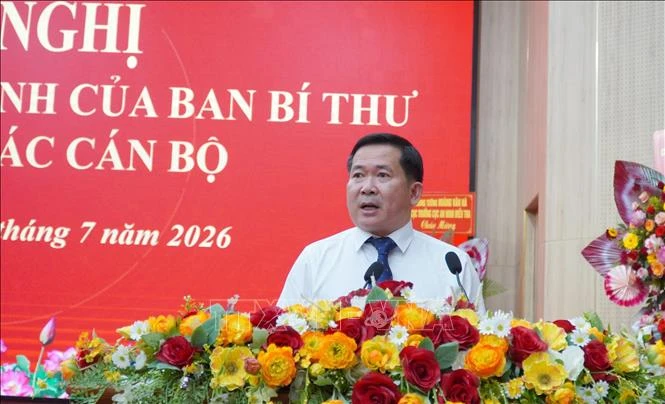 Trung tướng Đinh Văn Nơi giữ chức Bí thư Đảng ủy Đặc khu Phú Quốc Trung tướng Đinh Văn Nơi giữ chức Bí thư Đảng ủy Đặc khu Phú Quốc