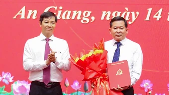 Trung tướng Đinh Văn Nơi làm Phó bí thư An Giang