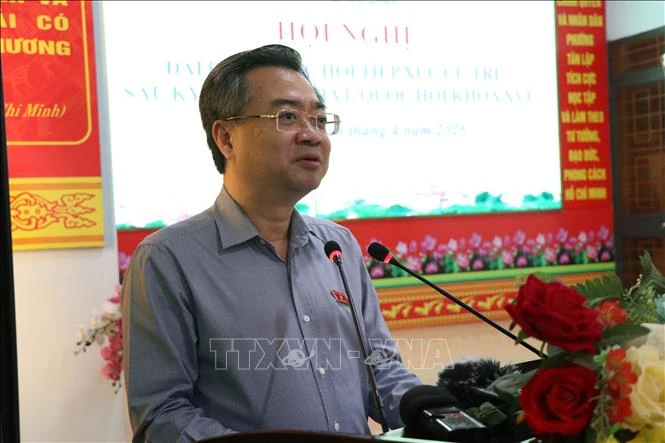 Trưởng Ban Chính sách, Chiến lược Trung ương Nguyễn Thanh Nghị tiếp xúc cử tri Đắk Lắk Trưởng Ban Chính sách, Chiến lược Trung ương Nguyễn Thanh Nghị tiếp xúc cử tri Đắk Lắk