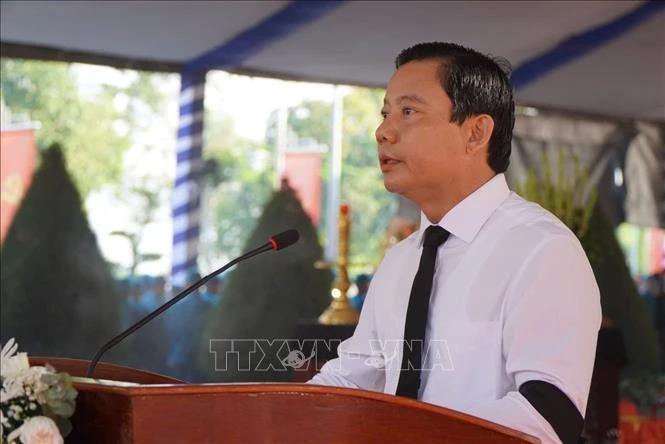 Truy điệu, an táng 158 hài cốt liệt sĩ quân tình nguyện và chuyên gia Việt Nam hy sinh tại Campuchia Truy điệu, an táng 158 hài cốt liệt sĩ quân tình nguyện và chuyên gia Việt Nam hy sinh tại Campuchia